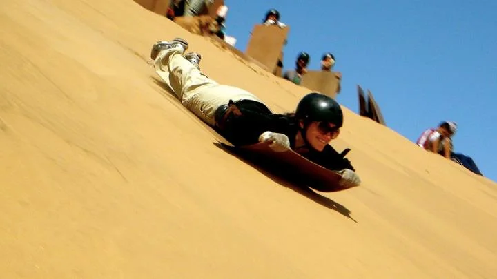Warning: there's not enough water in Africa to get the sand out of your ass after this one