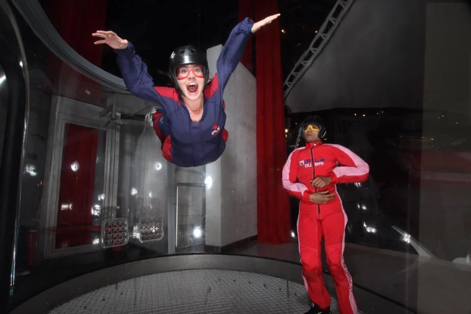After three traditional skydives, I decided to give indoor skydiving a chance