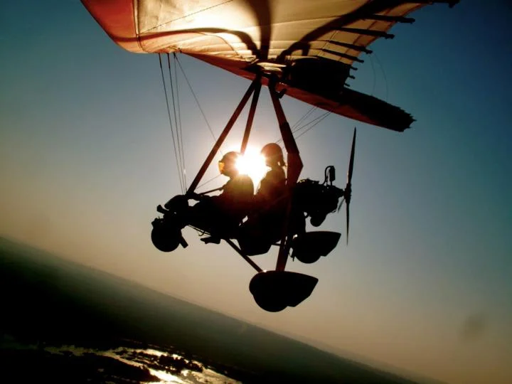 Microlight/flying bicycle