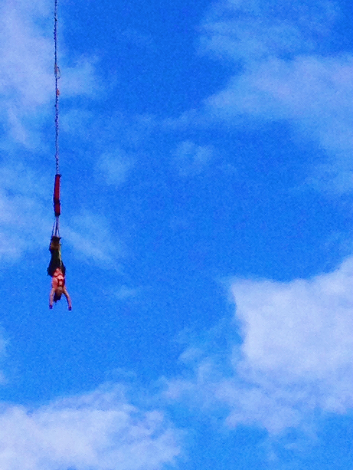 My third bungee (of four so far) and definitely the most uncomfortable/unsafe