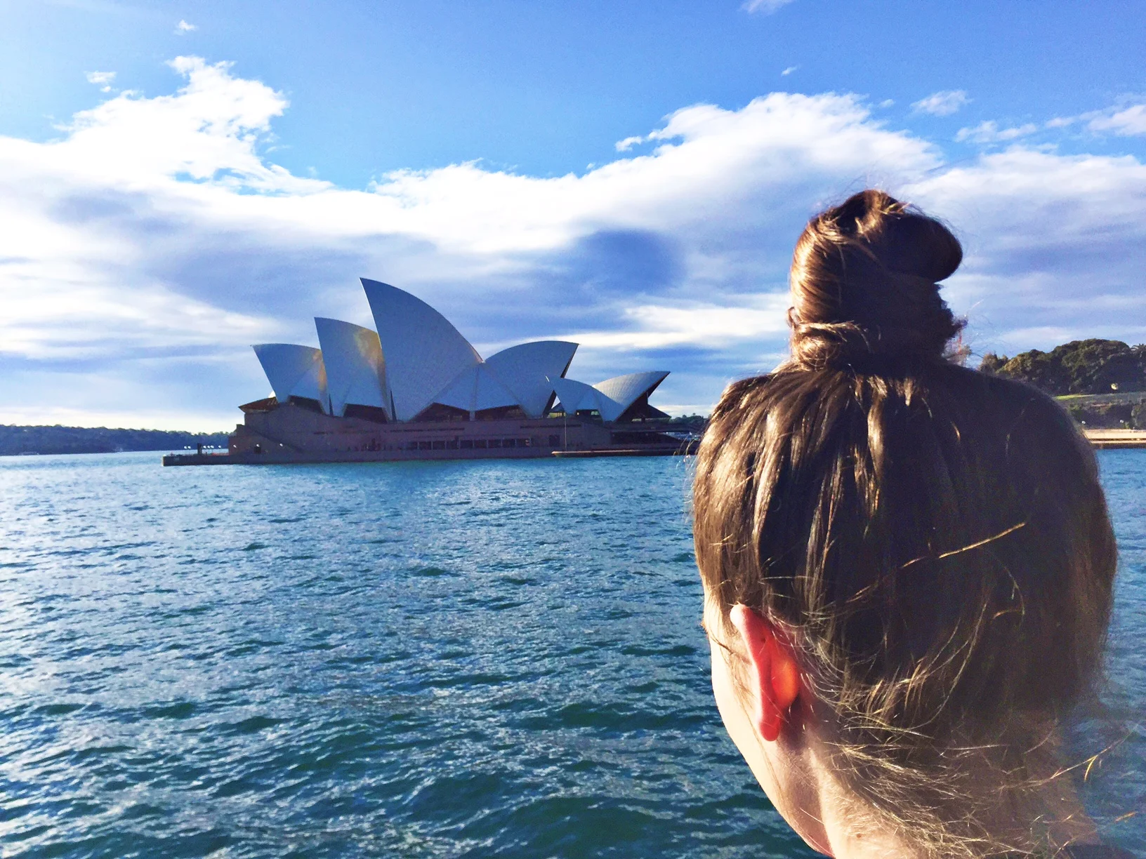 literally right. past. the opera house.