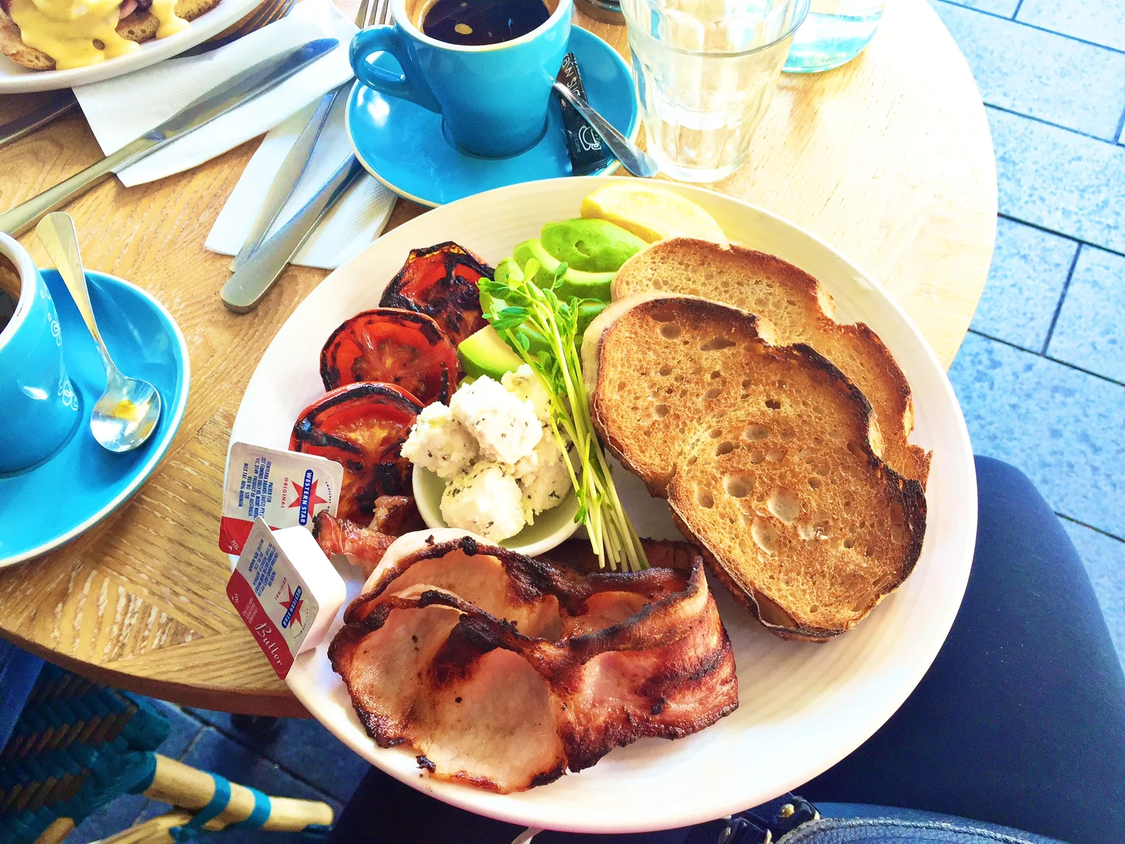 This was from a cafe called Three Beans and it was stellar