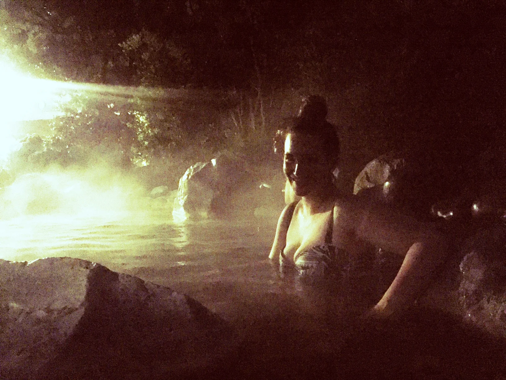 soaking in the moonlight