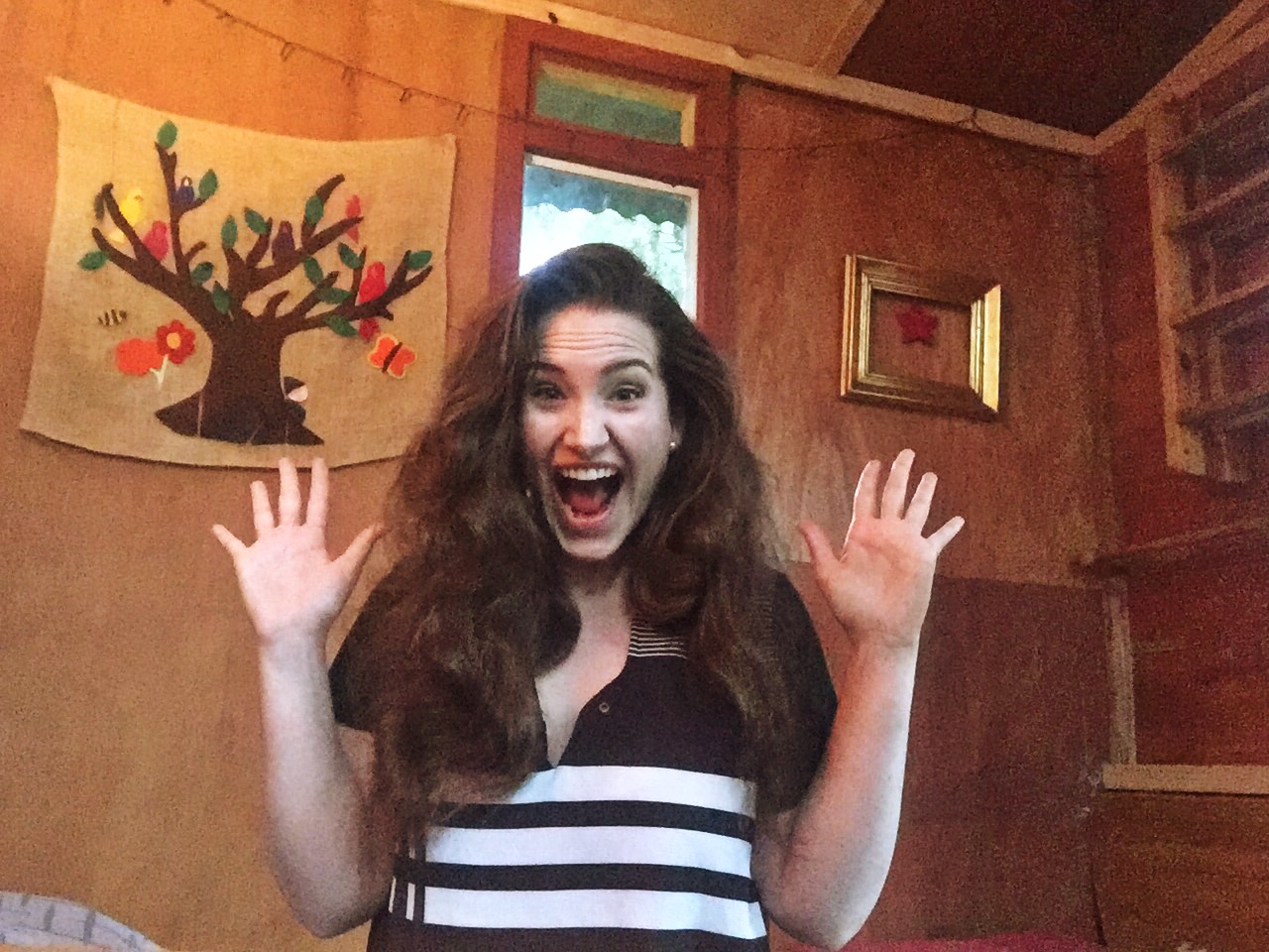 I'm in a fucking treehouse!!