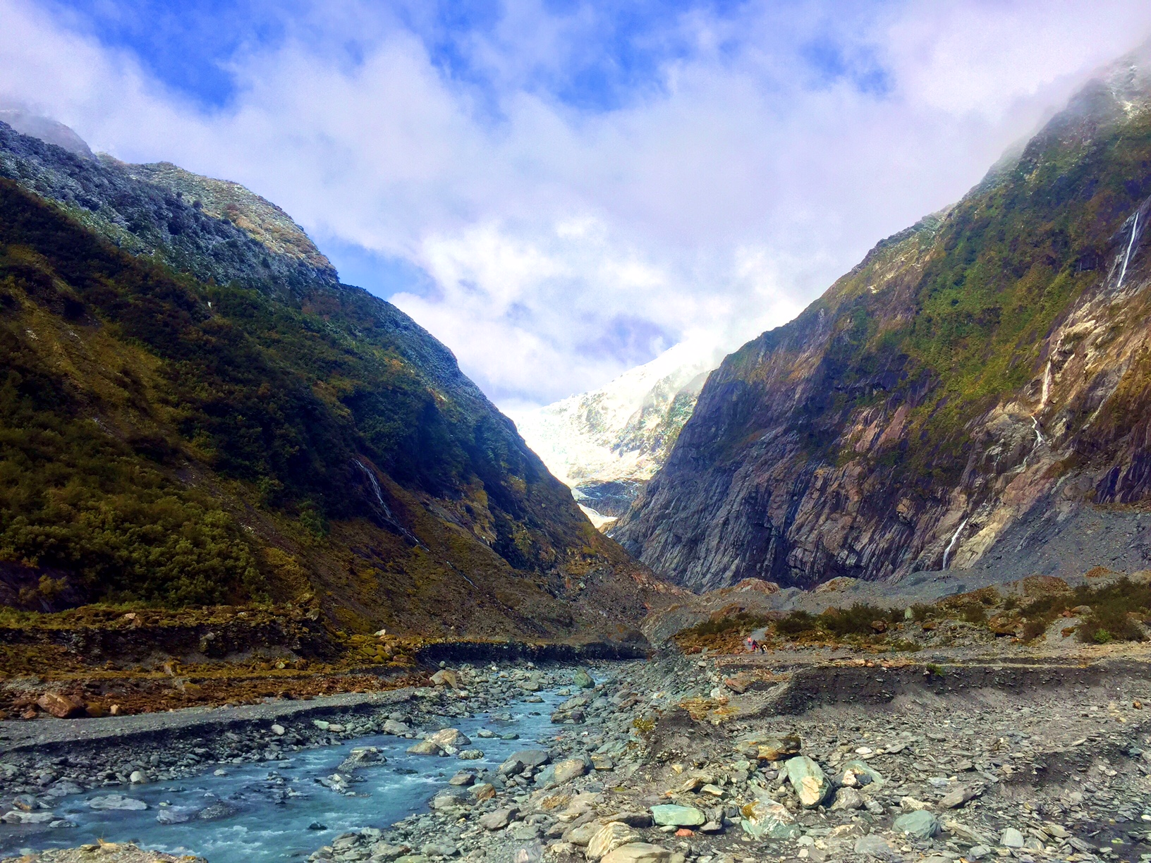 the hike to Franz Josef is bomb