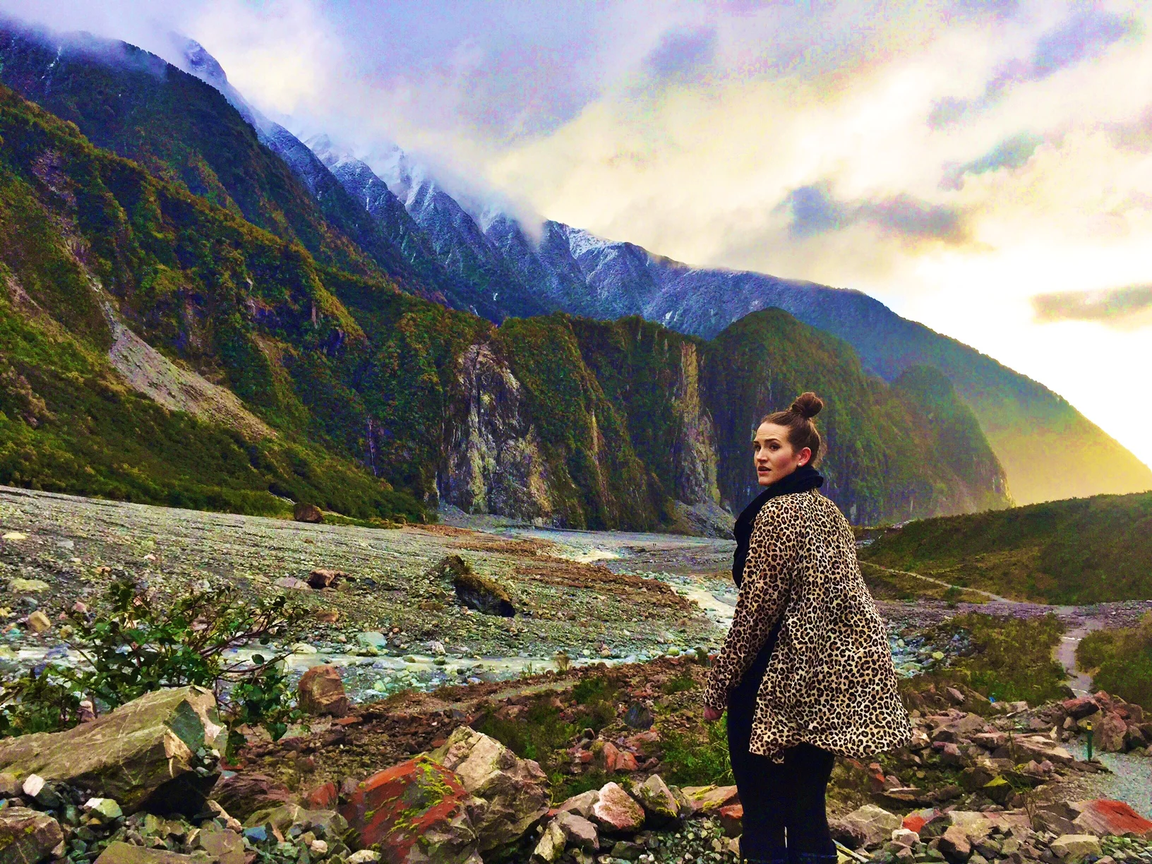 the hike to Fox Glacier is also bomb