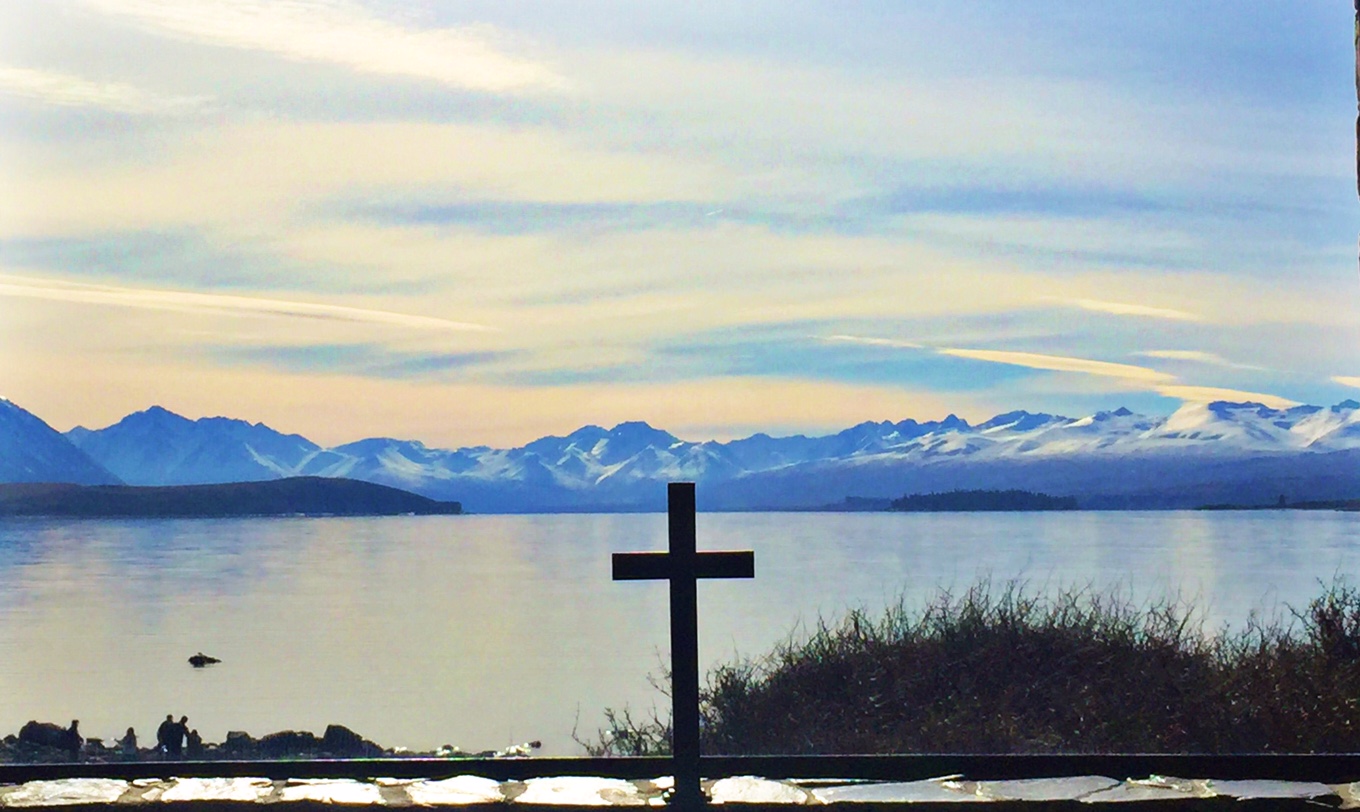 If you make it to Tekapo (You should!) check out Church of the Good Shephard - literally the most photographed place in NZ. This is a pic from the altar.