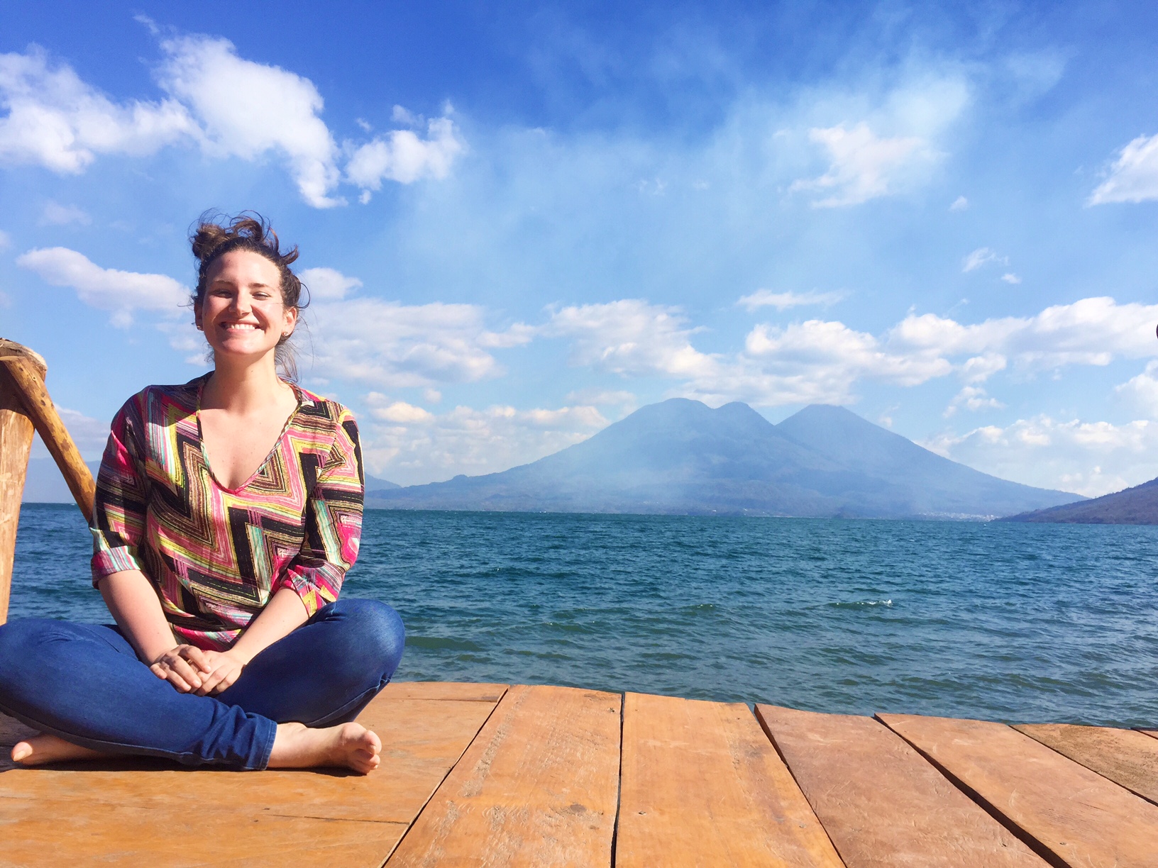 Probs the best views of all the towns around Lake Atitlan