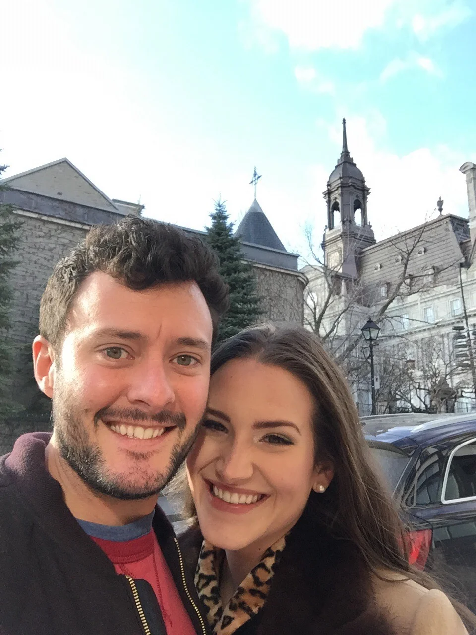 Pate and me, on our first trip to Montreal in 2015. <3