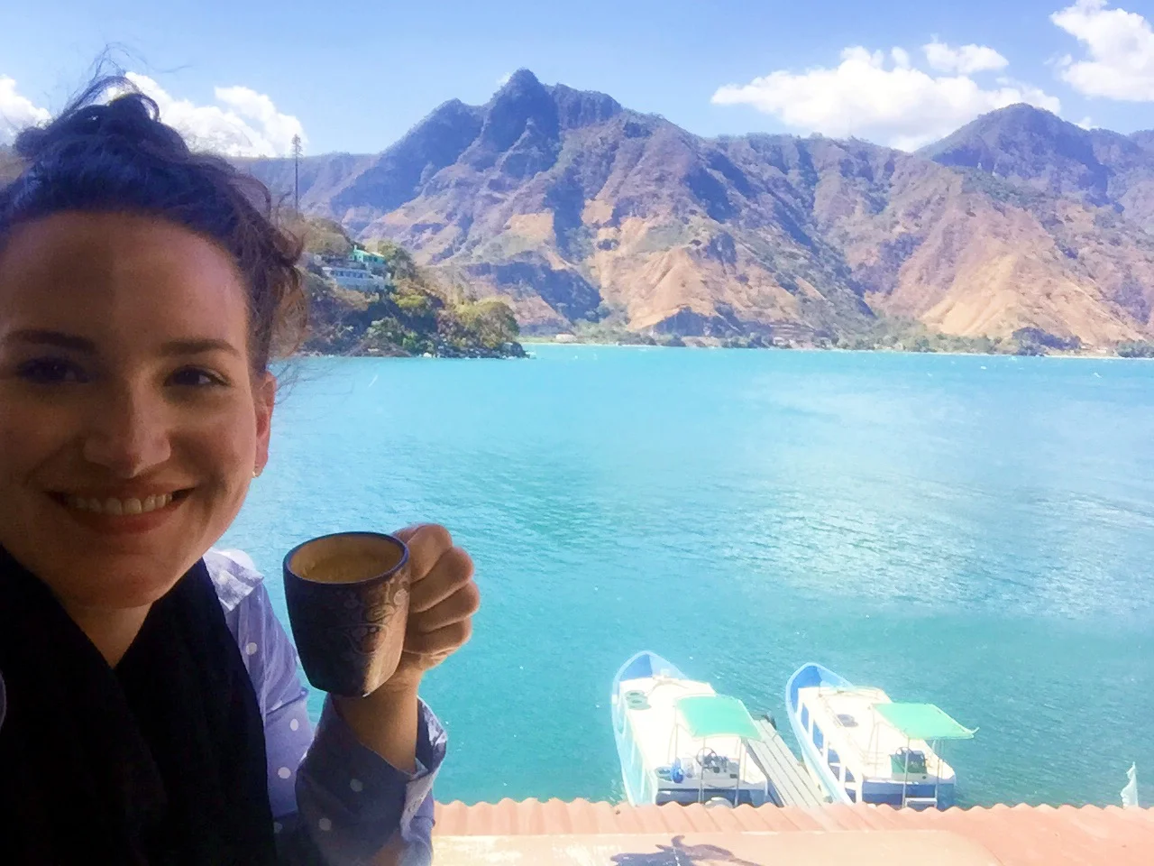 Don't you want to enjoy a coffee with this view! Guatemala!