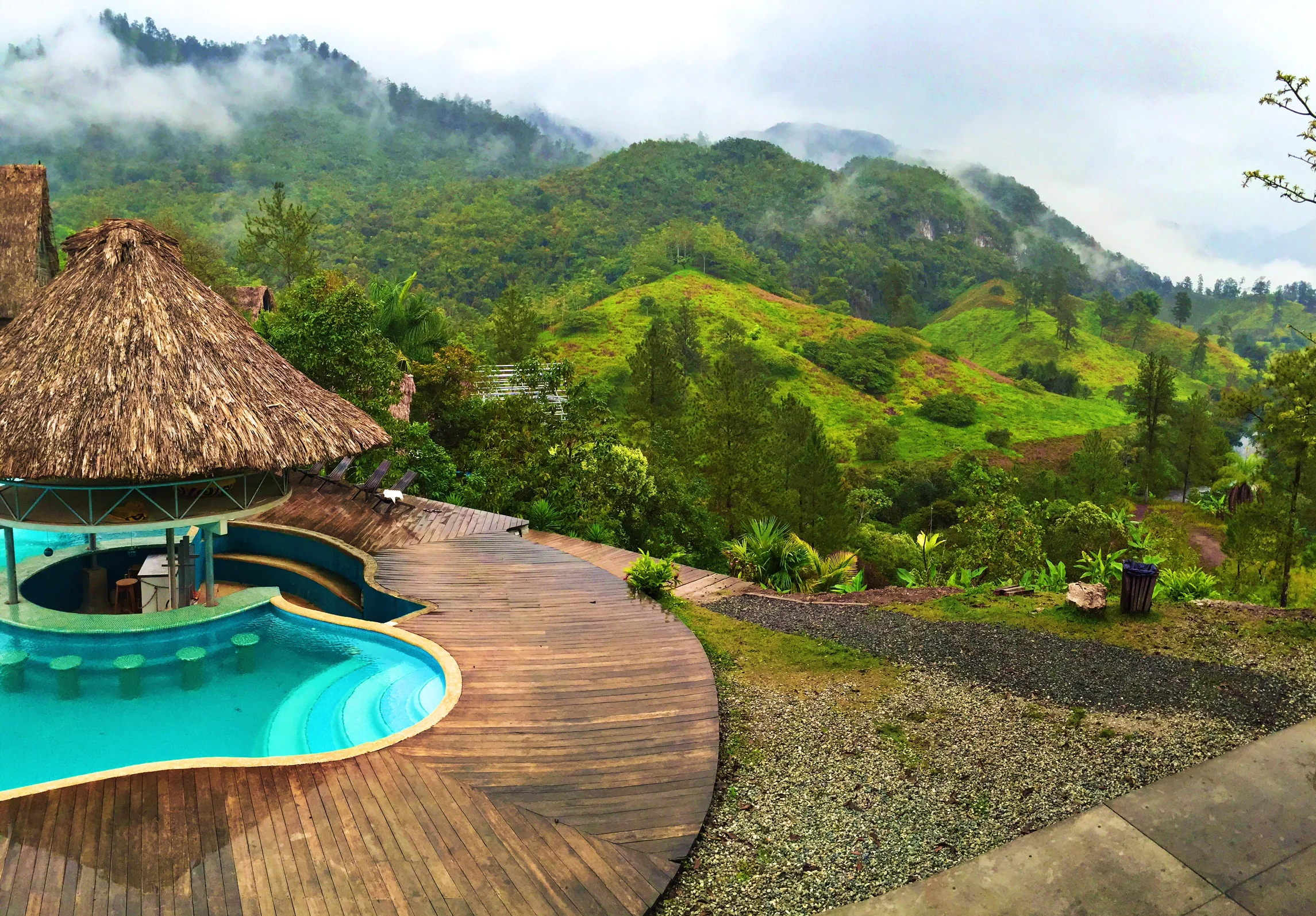 This is where I ate my breakfast every morning