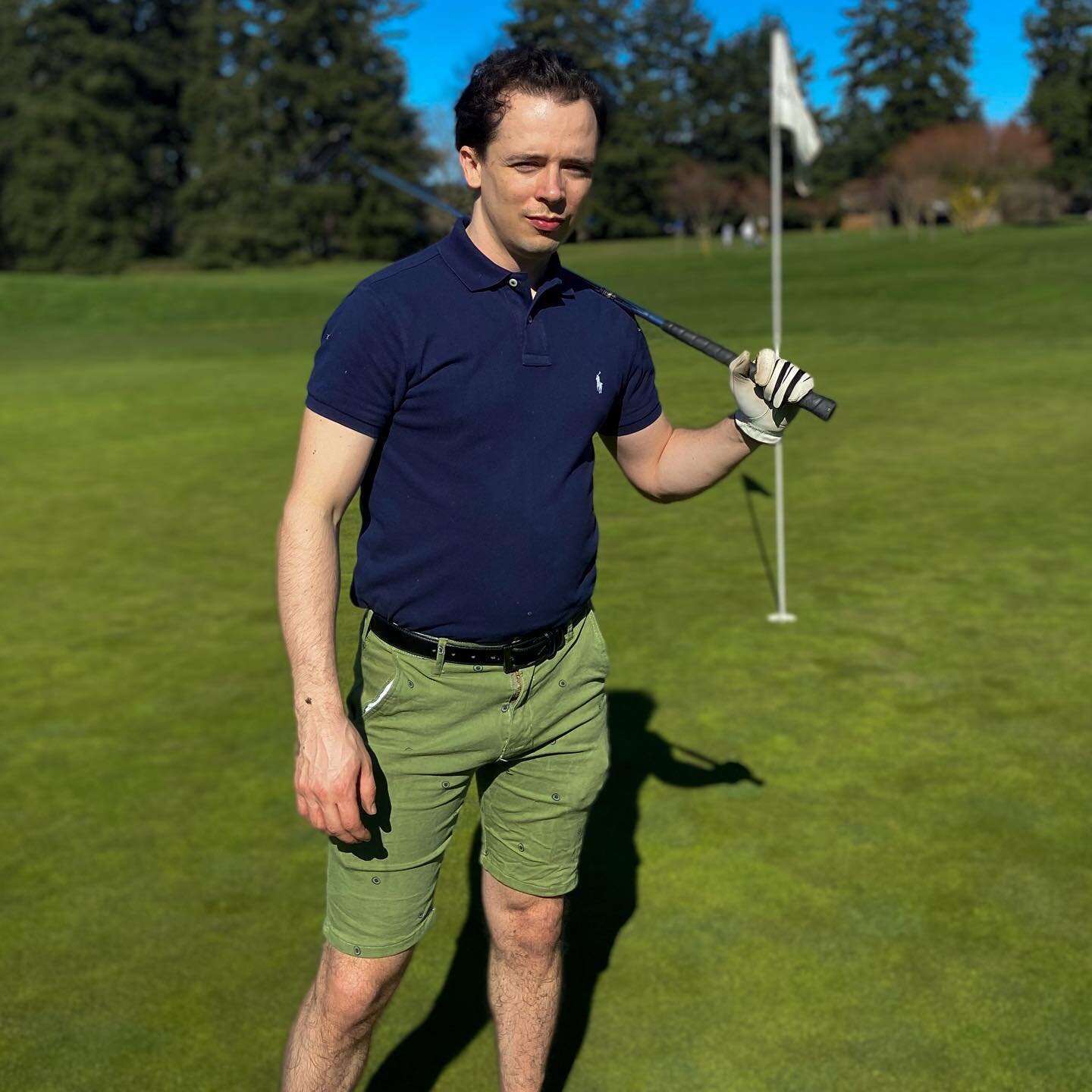 Look how confident sunscreen makes me&hellip;I had a great day in the sun today. I&rsquo;m spent! ⛳️ 🏌️&zwj;♂️ 
*
*
*
*
#golfing #spring #springtime #white #fairskin #ralphlauren #ping #portland #pnw #sunshine #sunnyday #poloralphlauren #poloseason