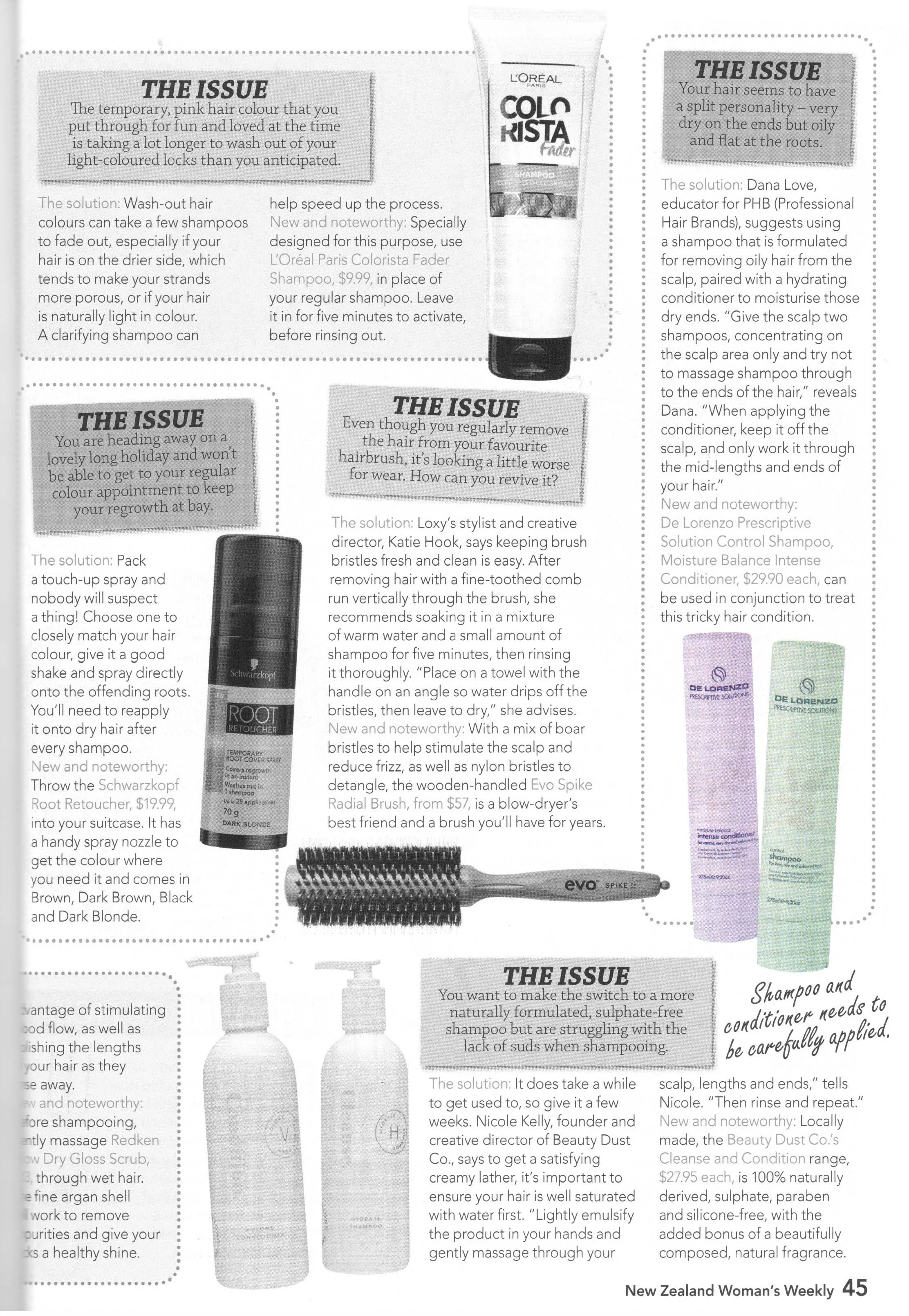 NZ Woman's Weekly 6 Nov 2017 Dana quote Dl p 45 1.jpg