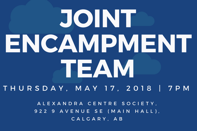 Come hear more information on the Joint Encampment Team! 
