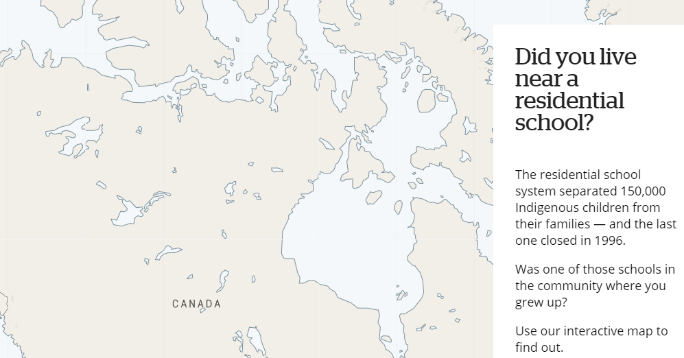 Did you live near a residential school?
