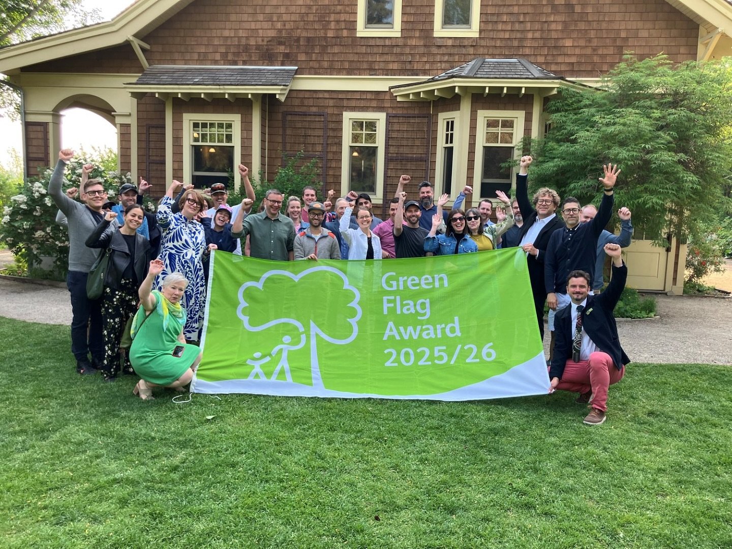 Calgary is officially the first city in Canada to receive the prestigious Green Flag Award, a global benchmark for excellence in public parks! 

Two of our city&rsquo;s beloved parks, Reader Rock Garden and Confederation Park, met the award&rsquo;s h
