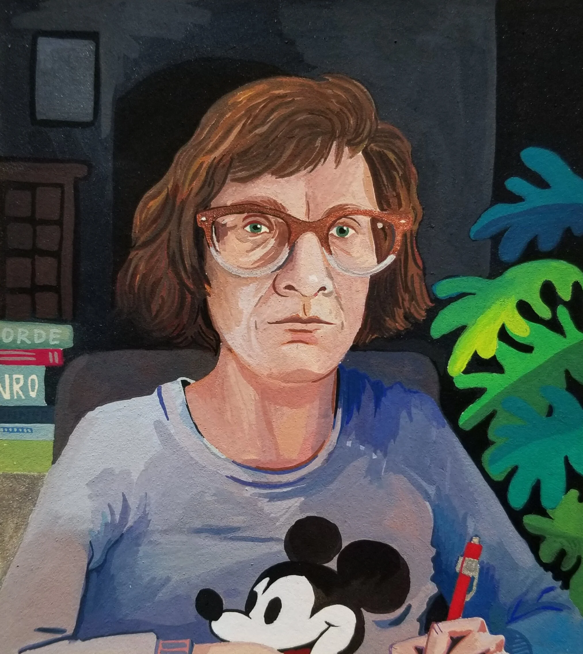 Self Portrait by Lenora Yerkes
