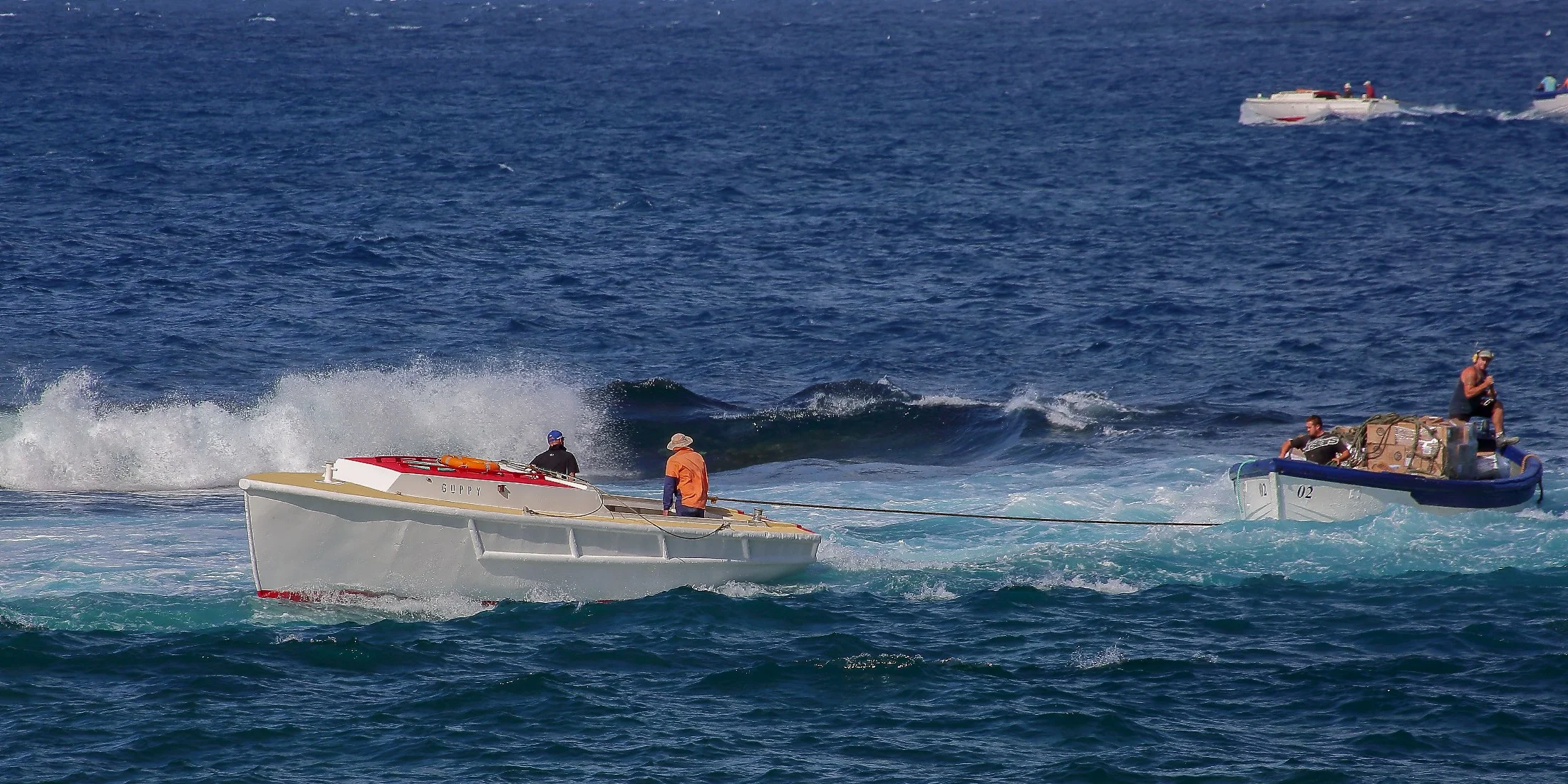 Norfolk Is,Unloading Supply Boat,4526,-.JPG