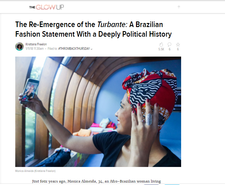 THEROOT.COM - THE RE-EMERGENCE OF THE TURBANTE: A BRAZILIAN FASHION STATEMENT WITH A DEEPLY POLITICAL HISTORY