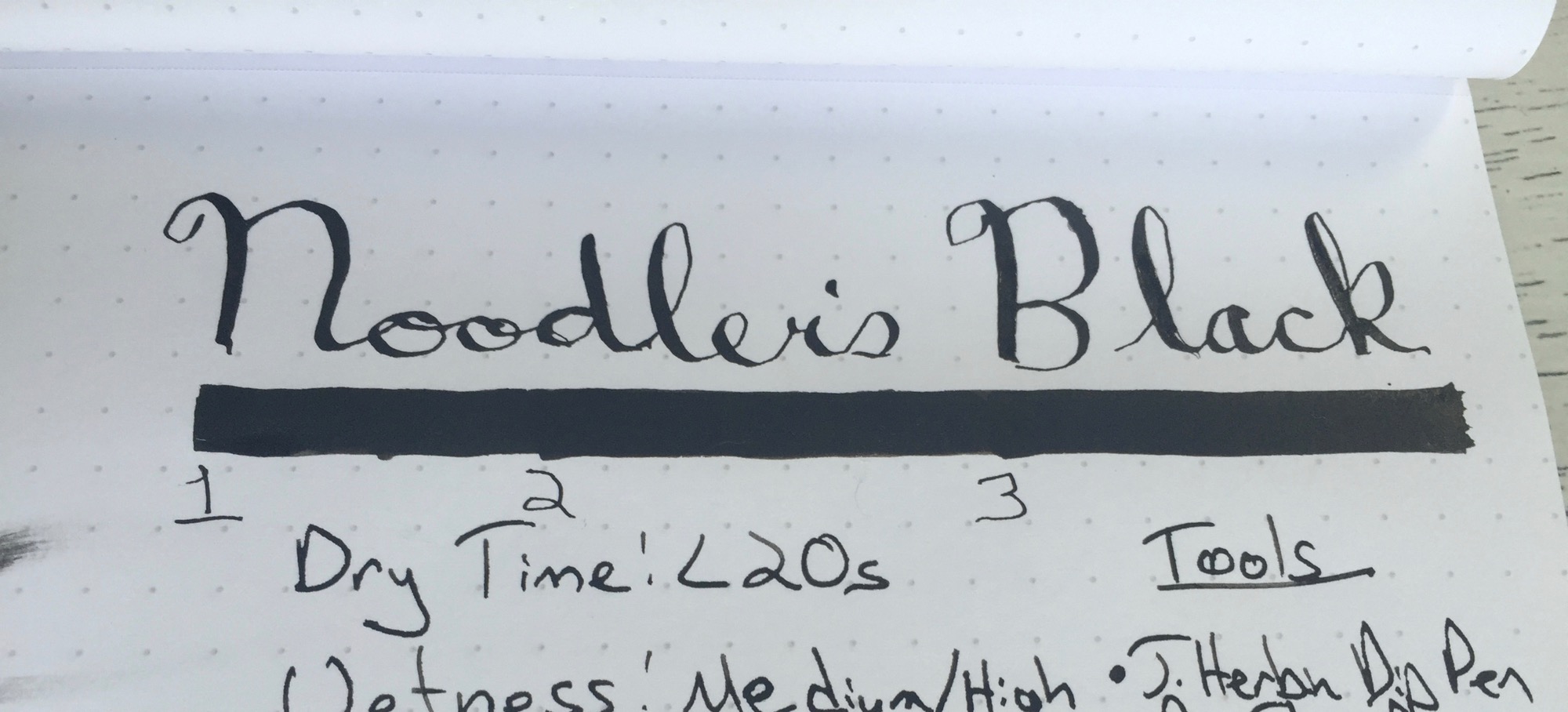 Noodler's Black Ink Review — A Better Desk