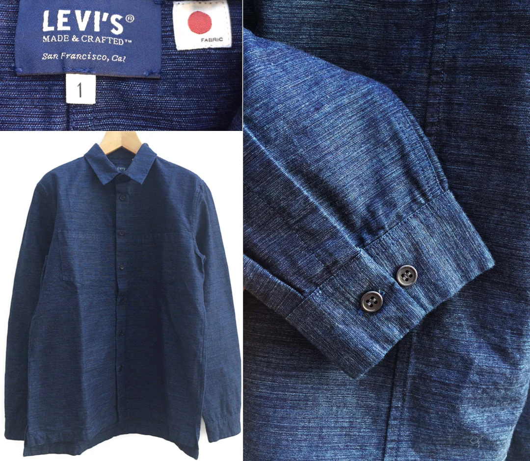 levis made and crafted shirt