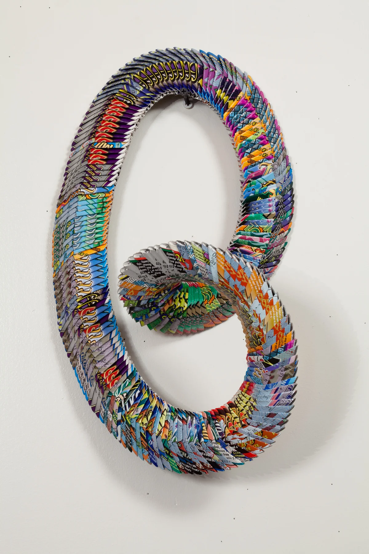 Lottery Snake 2007, Lottery tickets, 16 x 11 x 5 inches