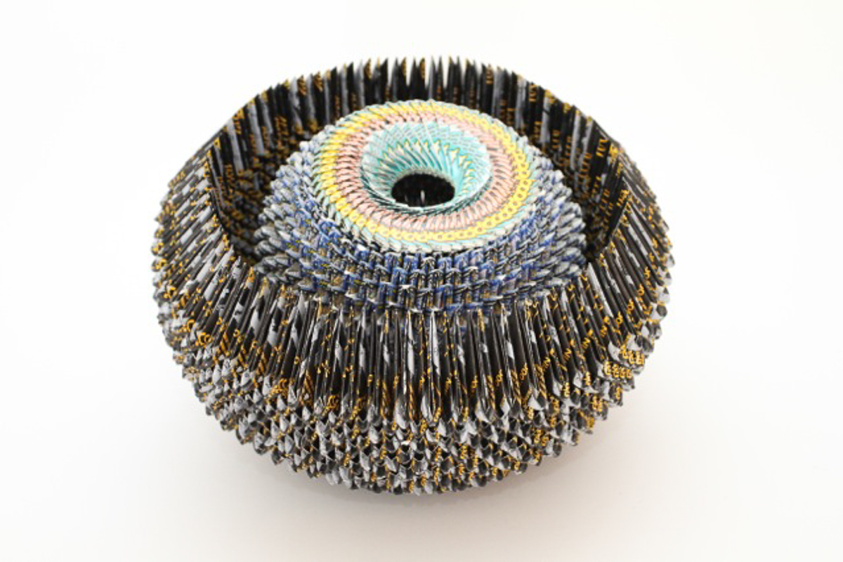 Black Bowl 2013, Lottery tickets, 11 x 13 x 13 inches