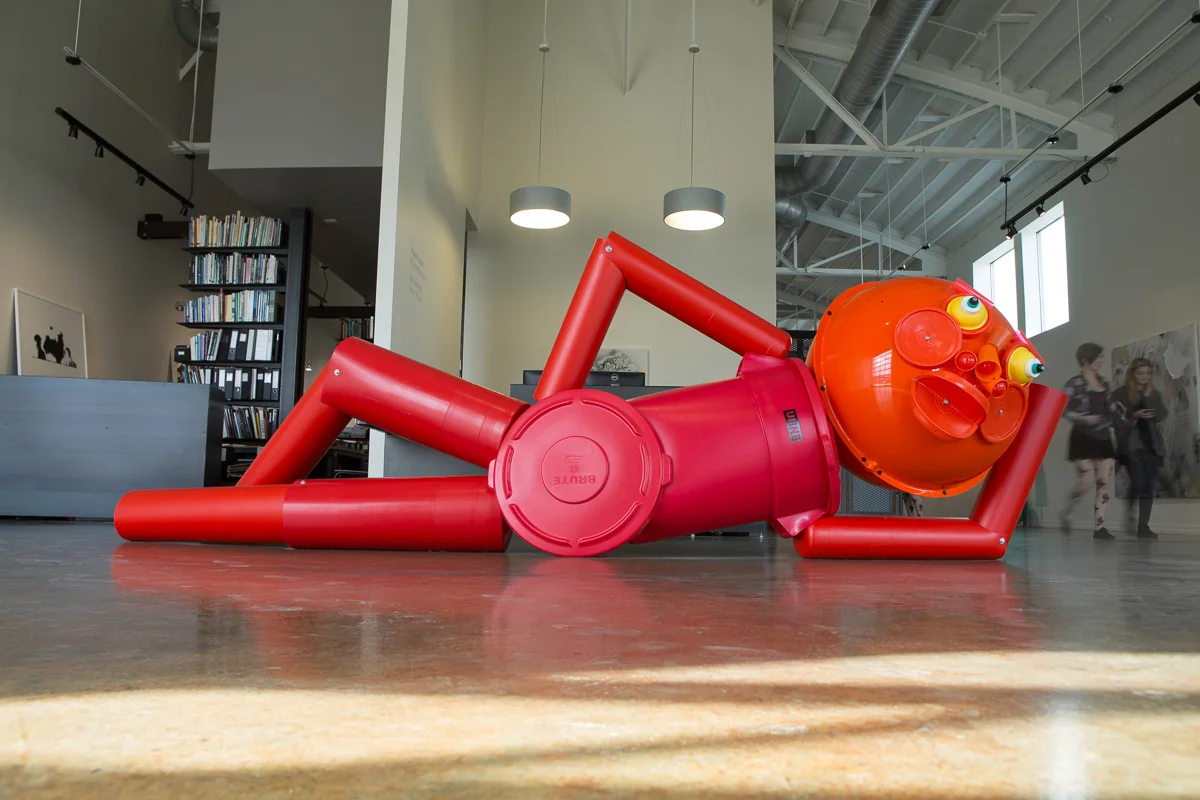 The Perpetrator , 2016 , Mixed media, 158 x 55 x 36 in