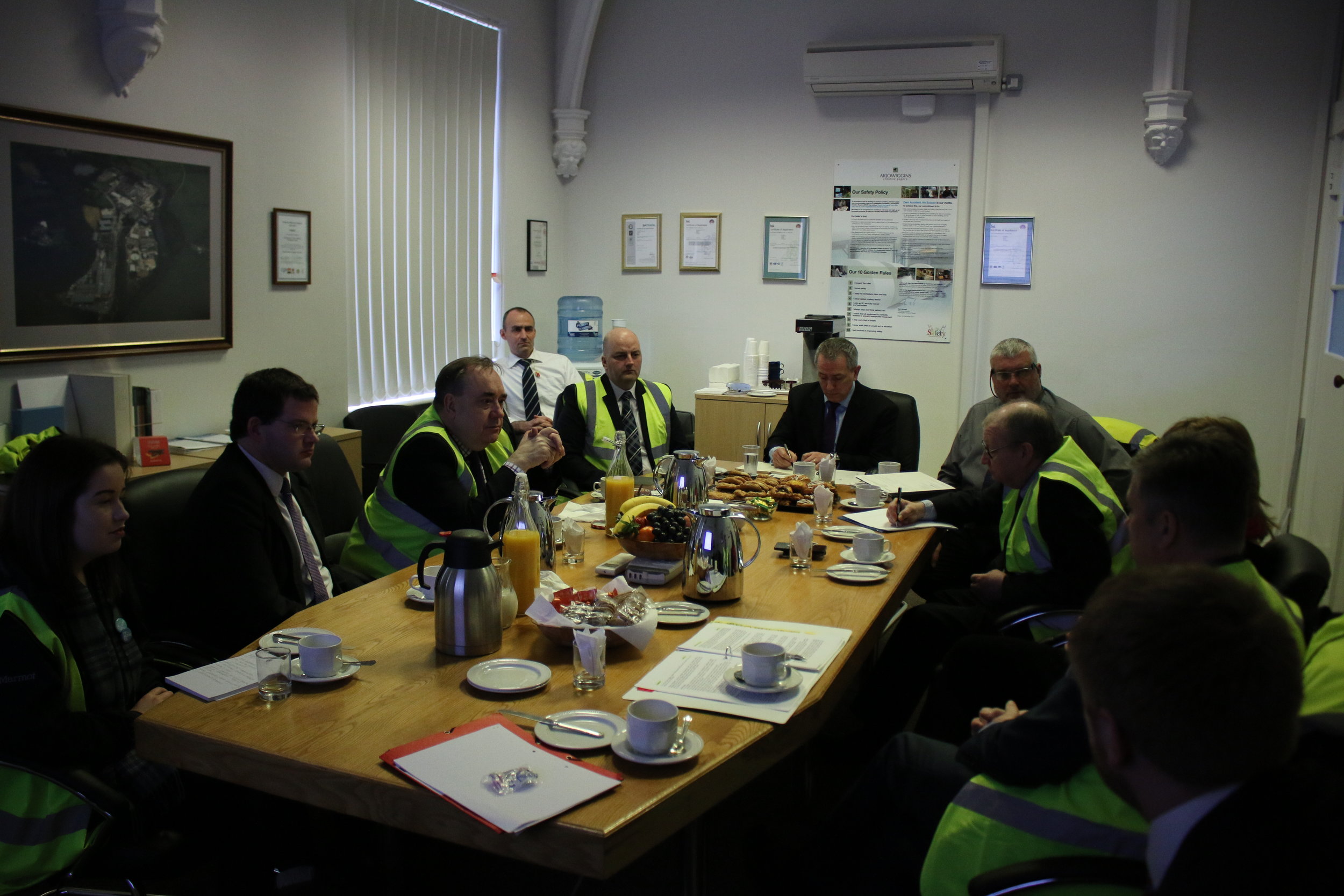 Meeting at Stoneywood Mill