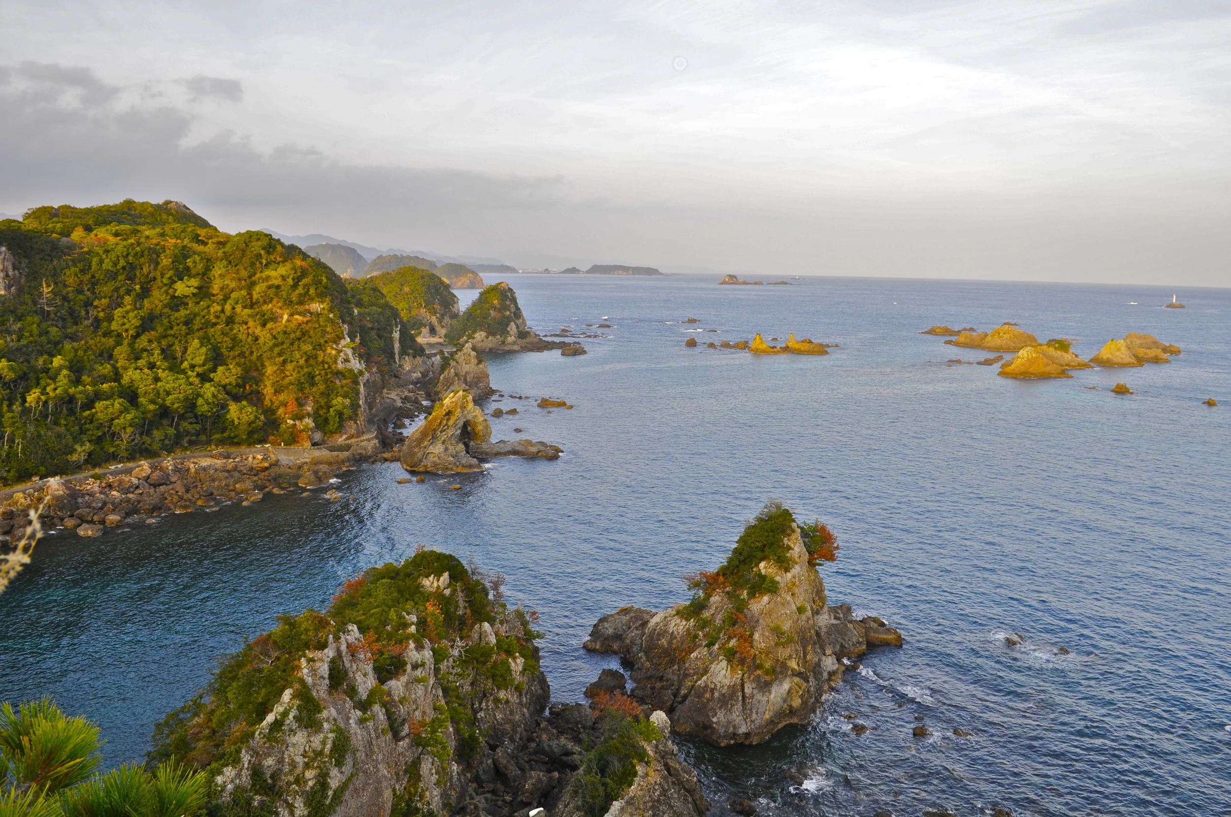 Hatakejiri Bay, also known as 'The Cove', Taiji, Japan.
