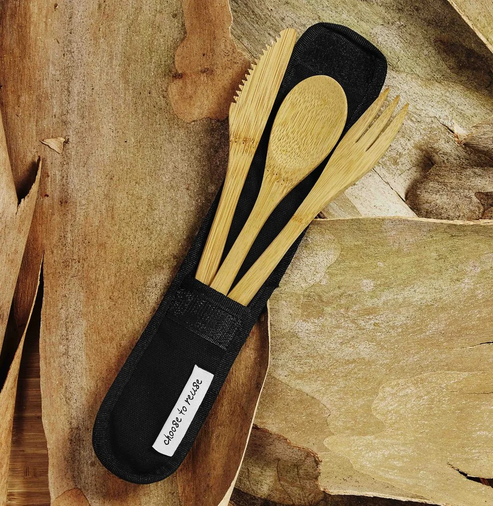 Travel Bamboo Cutlery Sets