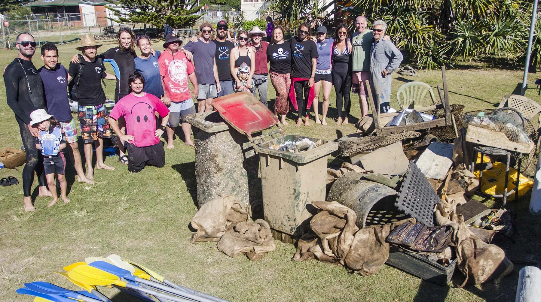 Our Inaugural Mullumbimby to Brunswick Heads River Clean Up!