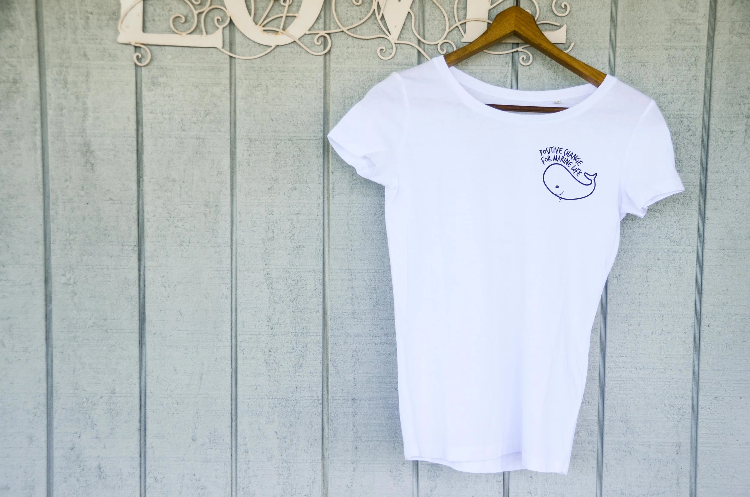 100% Organic White Tees (Women's)