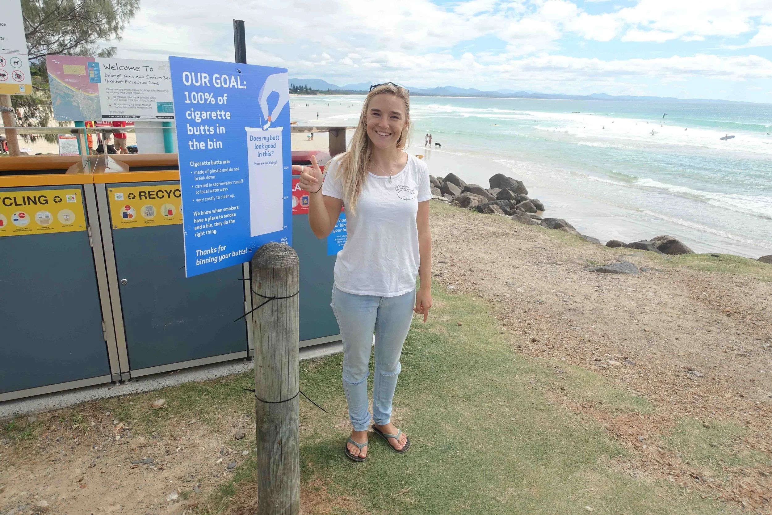 Smoke Free Beaches - A Success Story in Byron Bay!