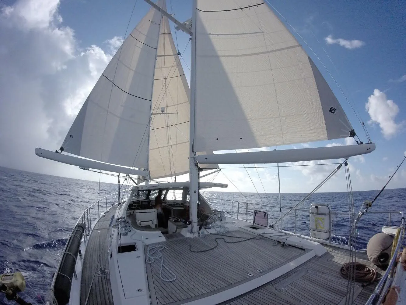 Our home for the next few months, sailing the seas to promote awareness and re-discover what’s important.