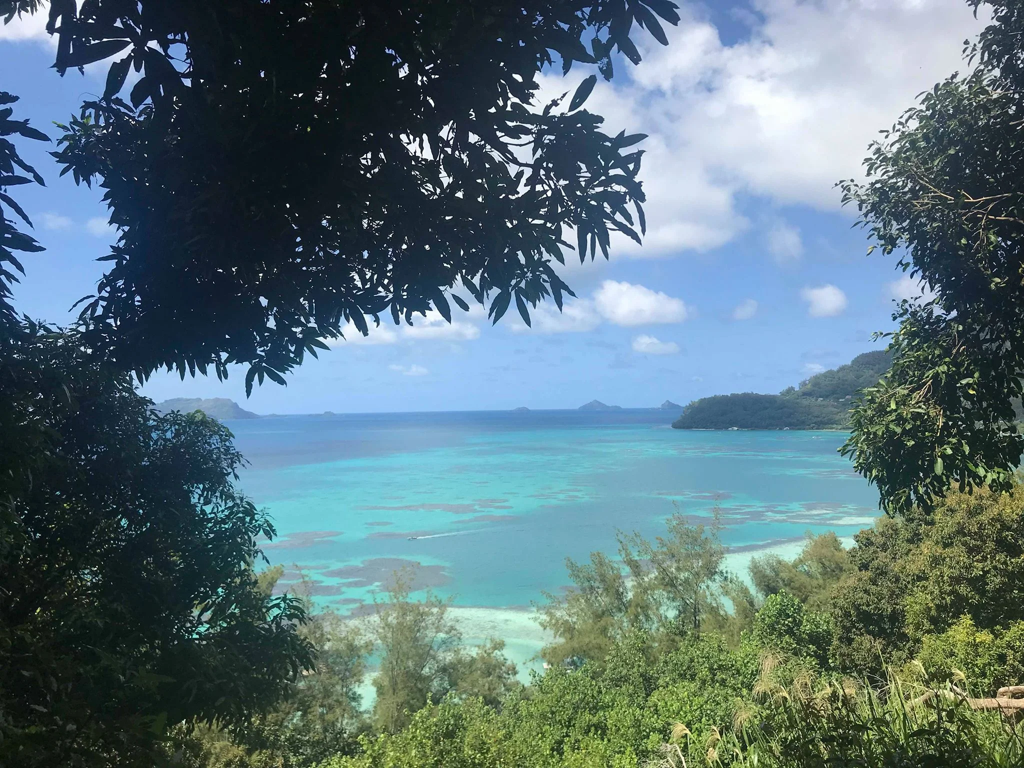 Beaches and reefs like these hang in the balance due to a myriad of anthropogenic threats.