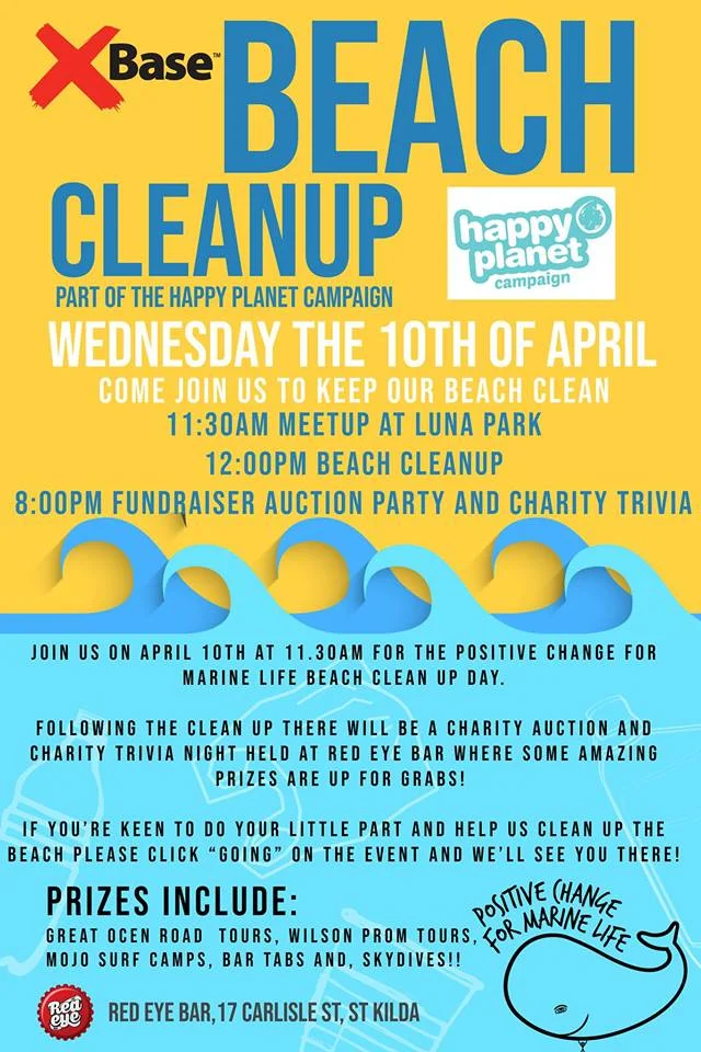 St Kilda Beach Clean Up Day