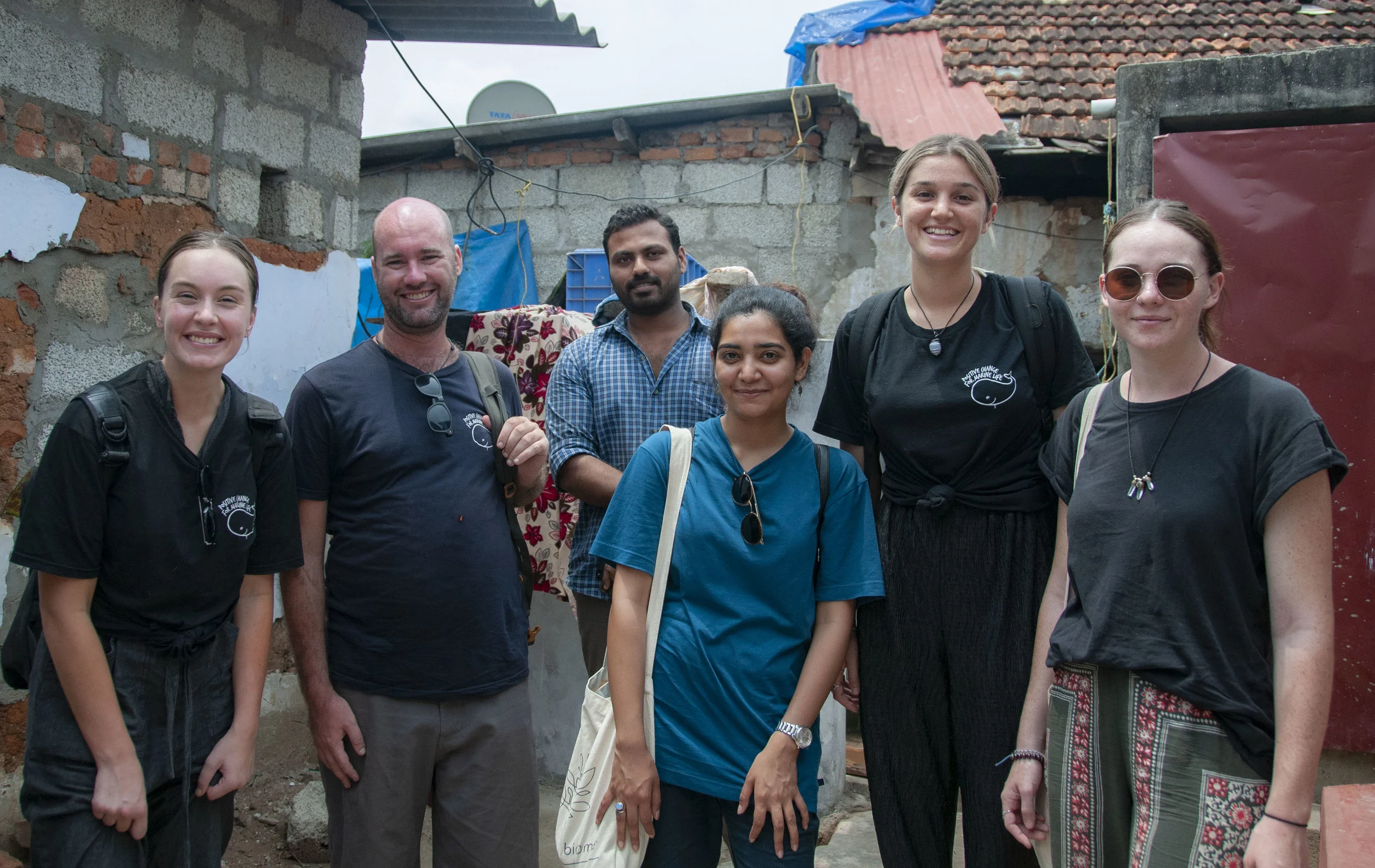 Our Global Ambassadors, Coordinators and Directors (from left to right) - Imogen, Blake, Bhagath, Mayuri, Sophie and Kelly. With the lovely Lindsey on camera and Krishna working too hard to be in a photo :)