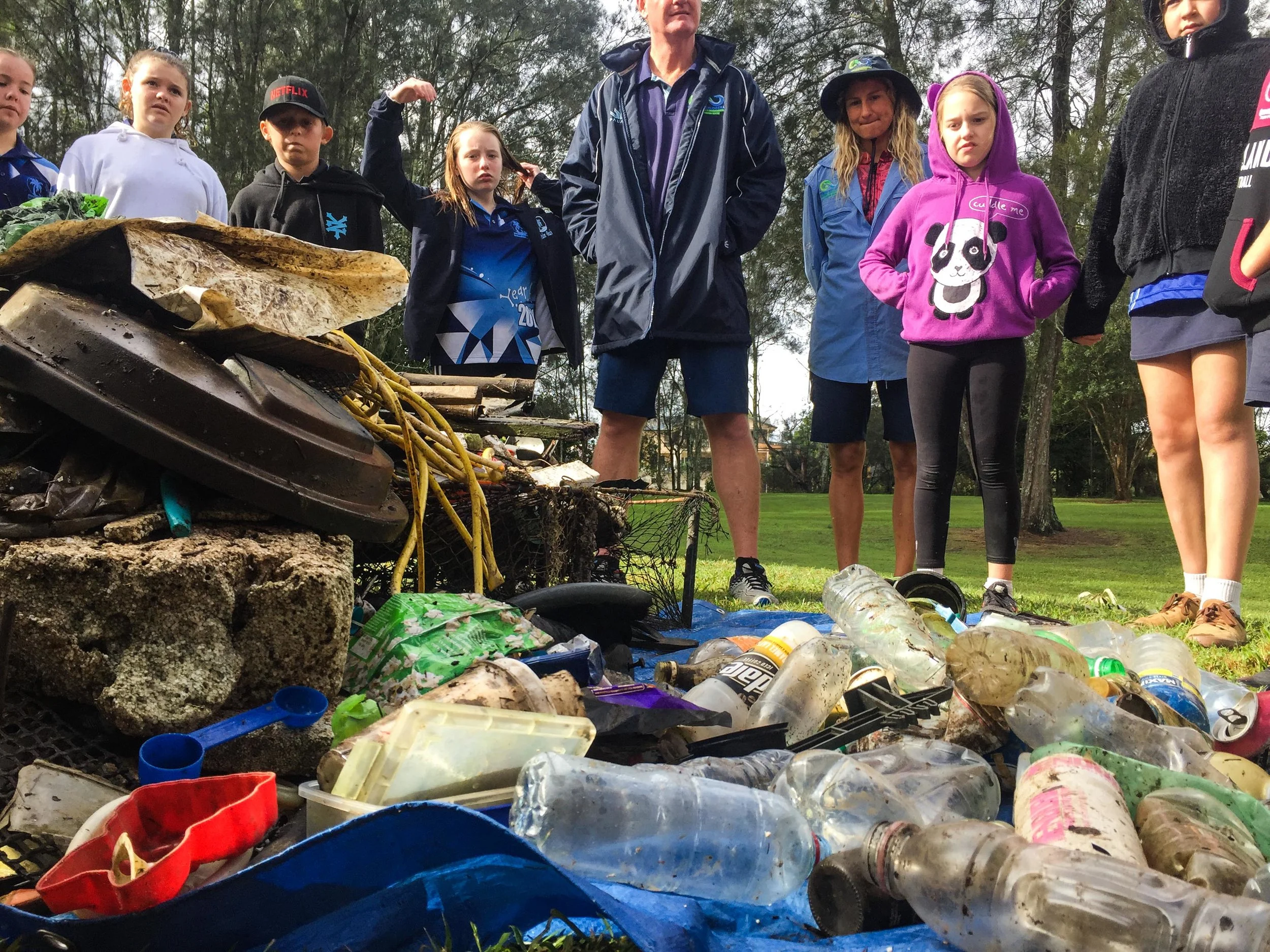 A huge haul, mainly comprised of single-use plastics and polystyrene, which have enormous impacts on ecosystem health.