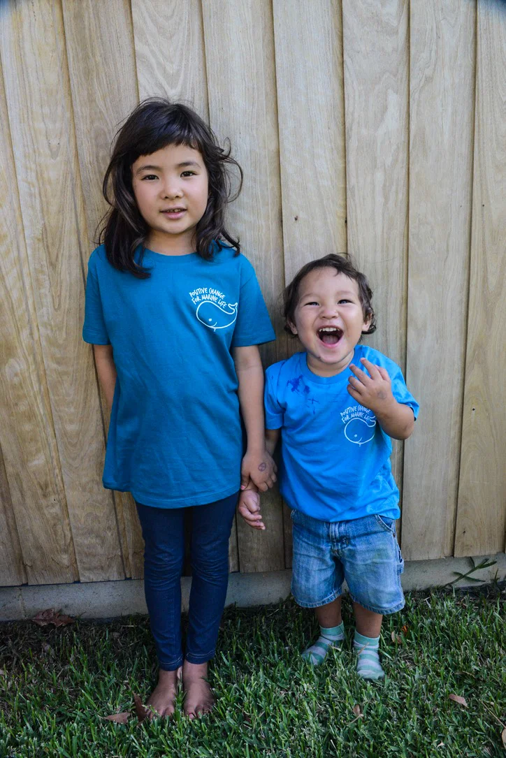 Kid's Tees (Ocean Blue and Turquoise)