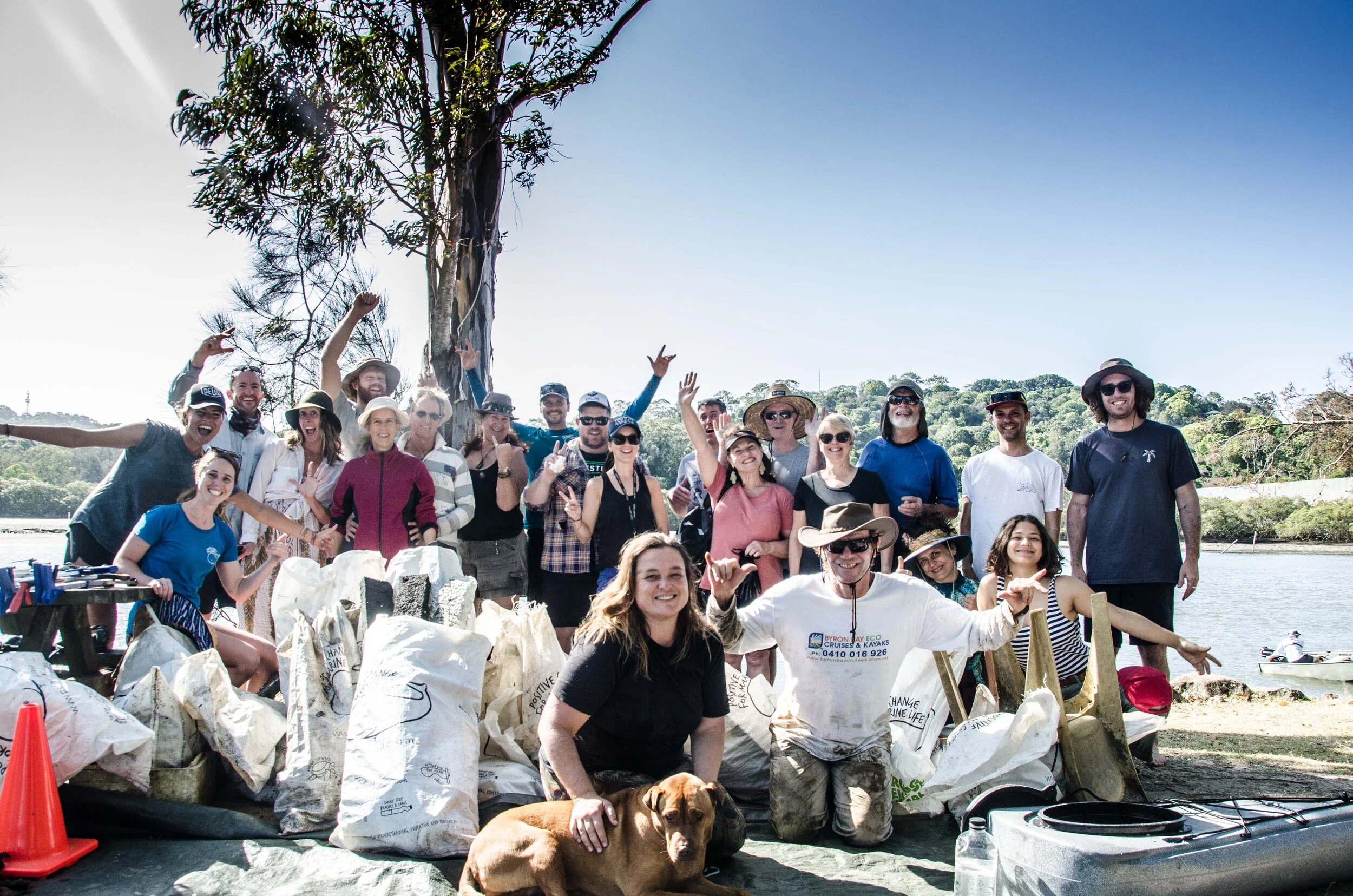 Our River Warriors community surveys collected over 7,000 pieces of debris from the Brunswick River in northern NSW.