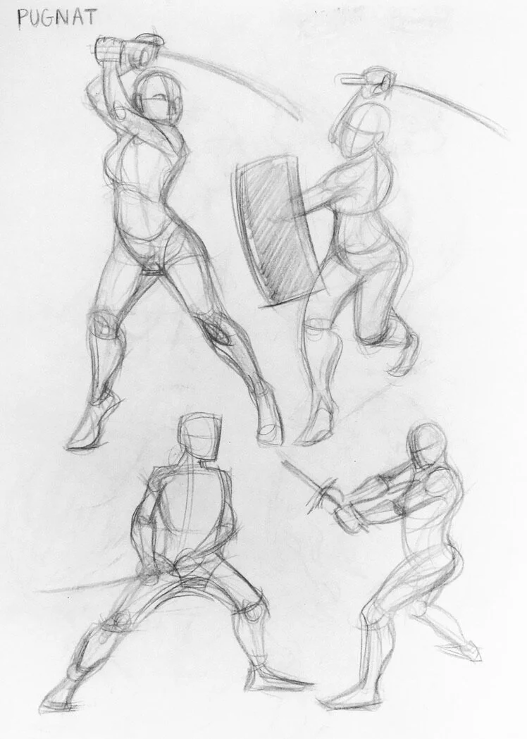 Female Action Poses | Masters Of Anatomy