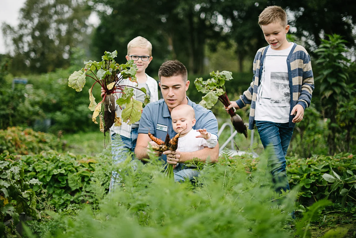 Home grown veggies and love...