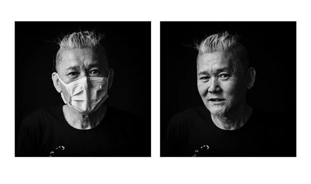 MASK /UNMASK

Special thanks for graciously accepting my portraiture requests:

Lee York Lai,	63
Sisters Jennifer, 35, and Jen, 30

I was very touched to see Puji Utami pushing a wheelchair-bound Nenek Mariyah to collect masks. Truly a display of the