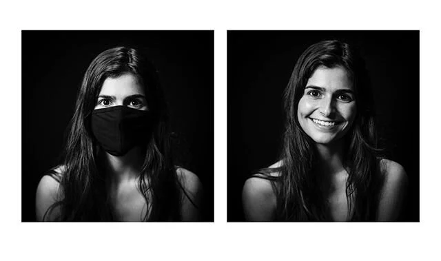 MASK /UNMASK #11

Lucia, 24
Jose, 28
Paul Ng, 73
Aidil, 33

Today an epidemiologist said on TV: &ldquo;If you wear your mask, you reduce your likelihood of spreading the coronavirus by 50%. If the other person is also wearing a mask, he or she reduce
