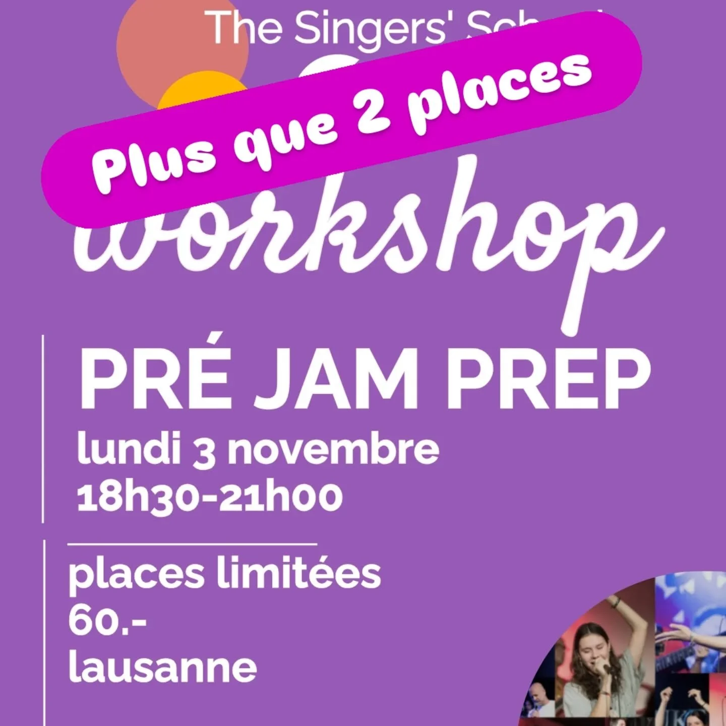 ✨C'est déjà lundi prochain ! Inscris toi vite
🔗Lien en bio
#atelierchant #apprendreachanter #musicjam #singersjam #lausannemusique #lausanneculture #coachingvocal #coachingscenique