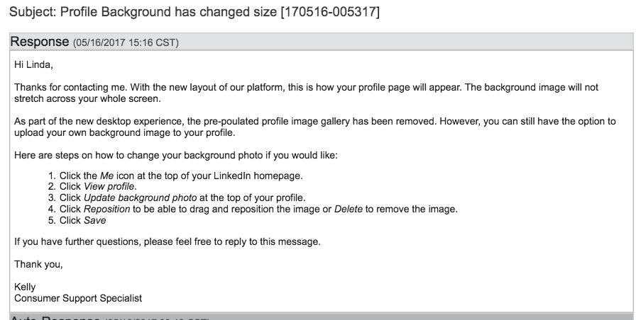 Breaking News! #LinkedIn Profile Background Image Size To Change... Again.  — Connect to Success