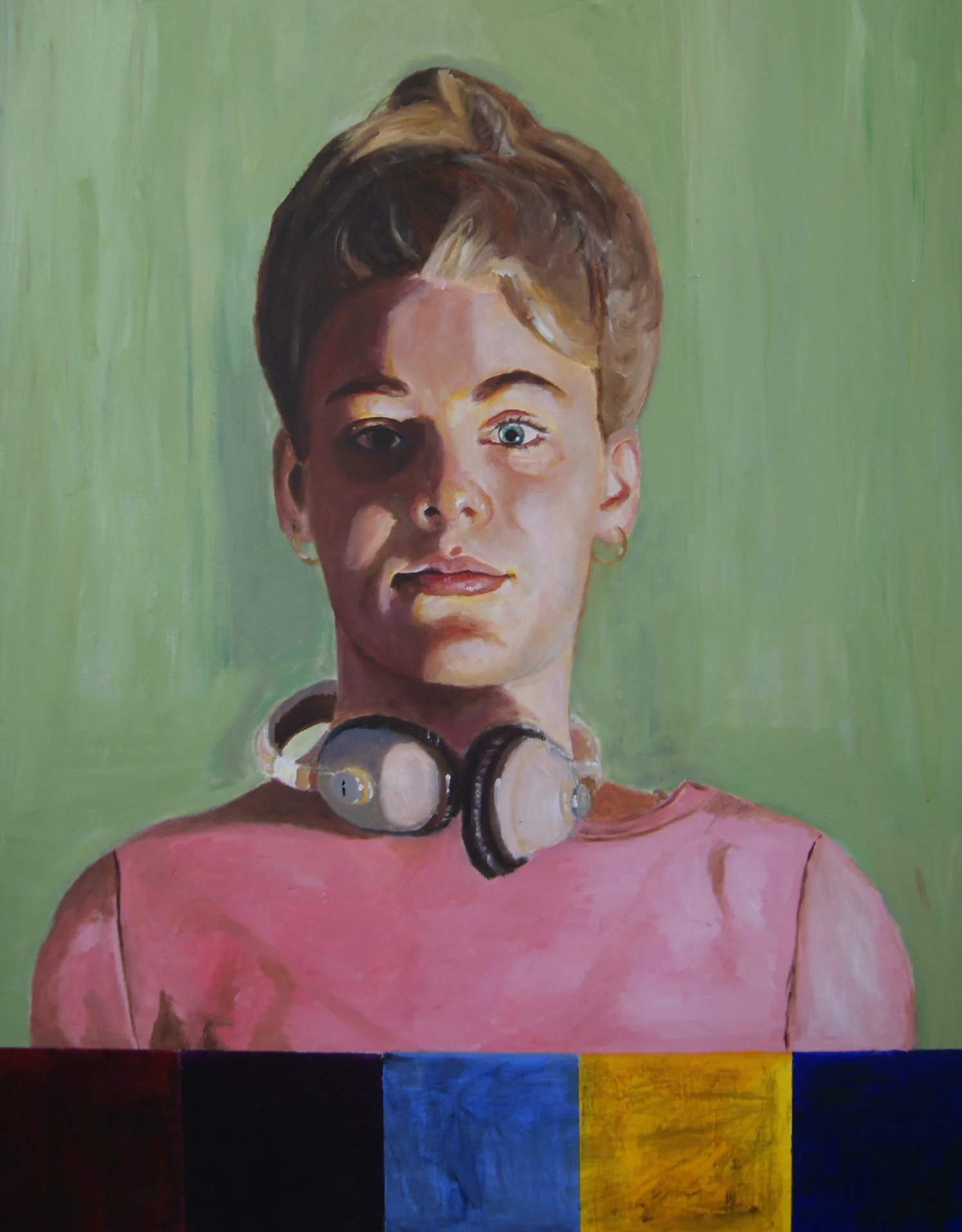 'Ciara', 2014, oil and acrylic on canvas, 90 x 70 cm