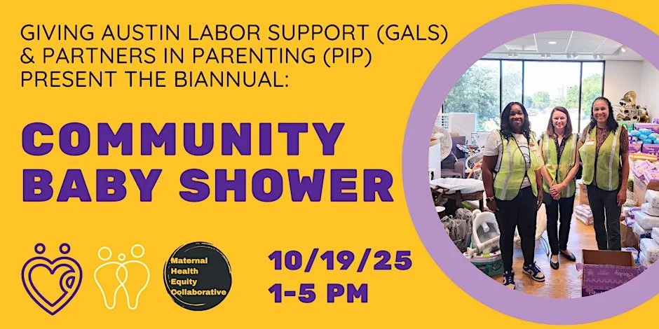 GALS & PIP Free Community Baby Shower (Fall 2025)