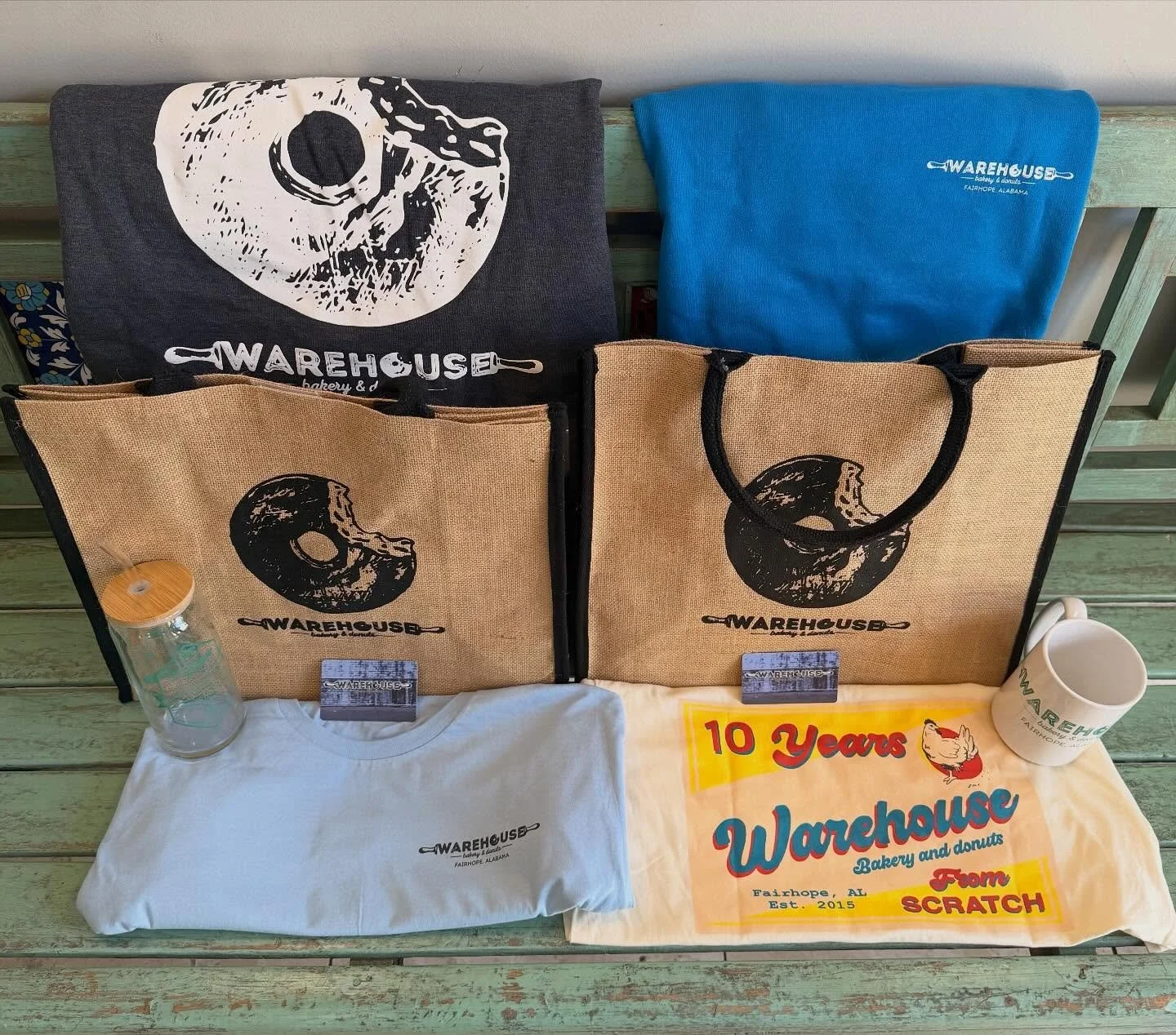 Let&rsquo;s celebrate the Warehouse Bakery &amp; Donuts 10 year anniversary this Saturday and Sunday, November 15th and 16th. 

All weekend long you will have a chance to win 1 of these 10 gifts. Enter the raffle for your chance to win. 

Come see if
